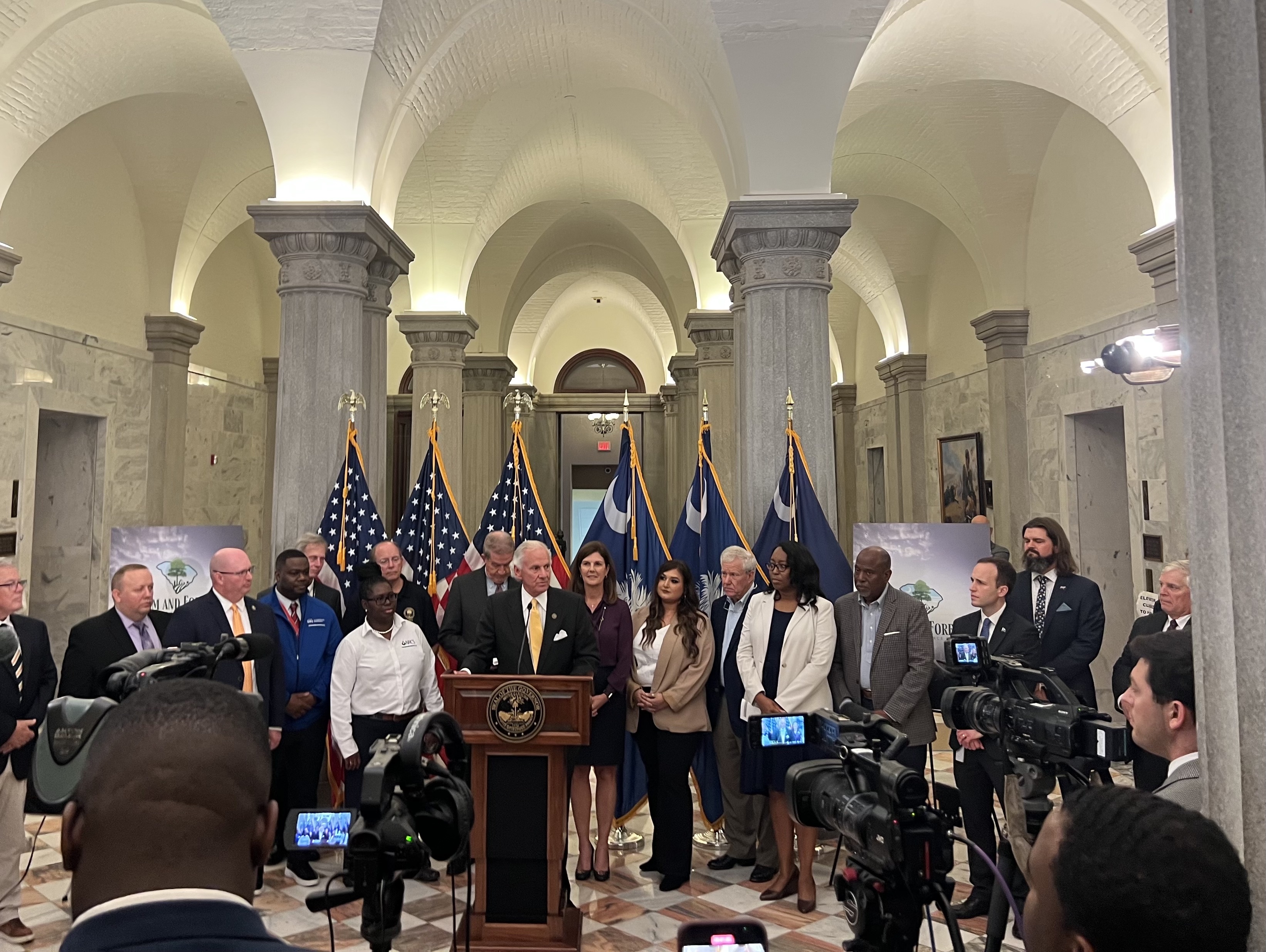 Governor McMaster announces the launch of Farm and Forest Recovery Resource Days