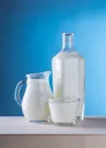 Various containers of milk